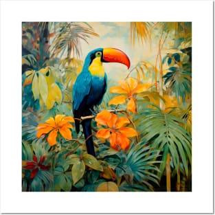 Jungle Vibes - Toucan Posters and Art